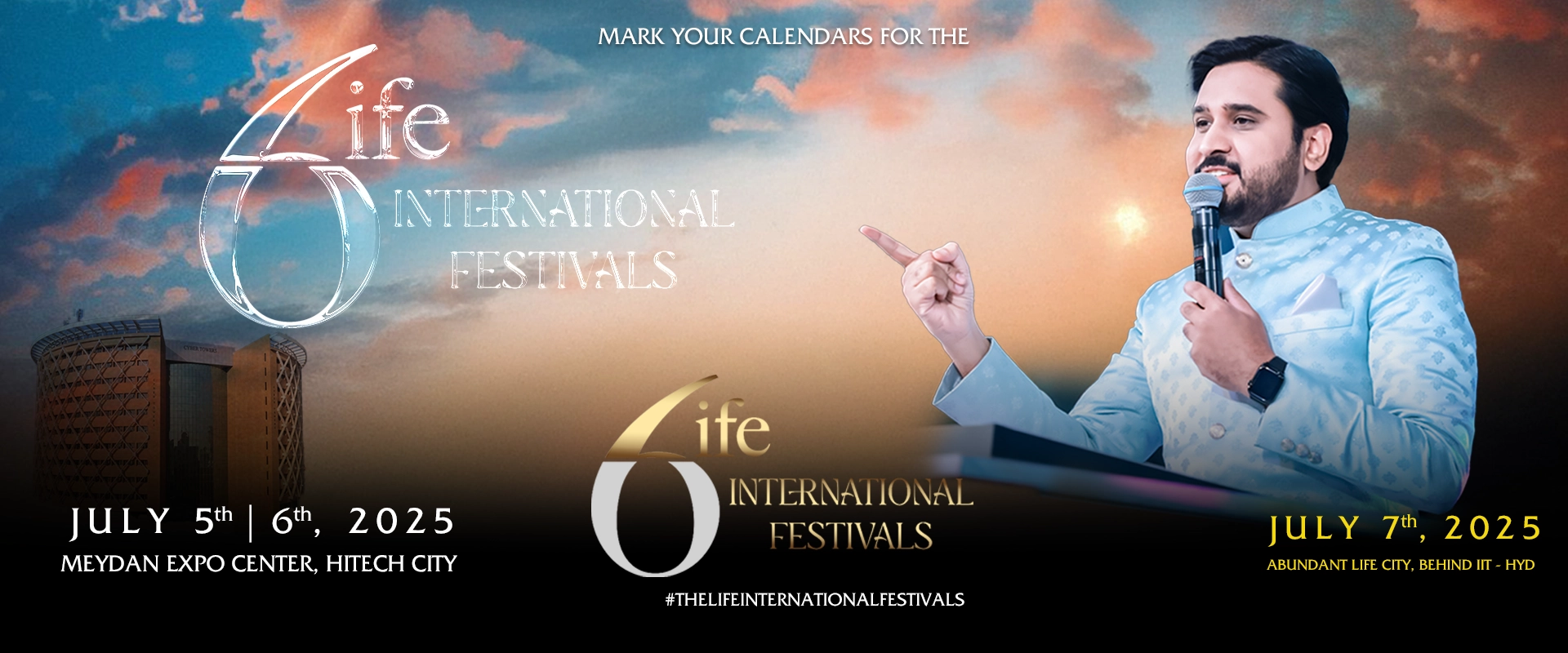The Life International Festivals celebration